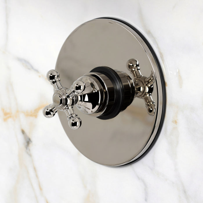 Kingston Metropolitan KB6336BXSO Single-Handle Pressure Balanced Shower Faucet, Polished Nickel