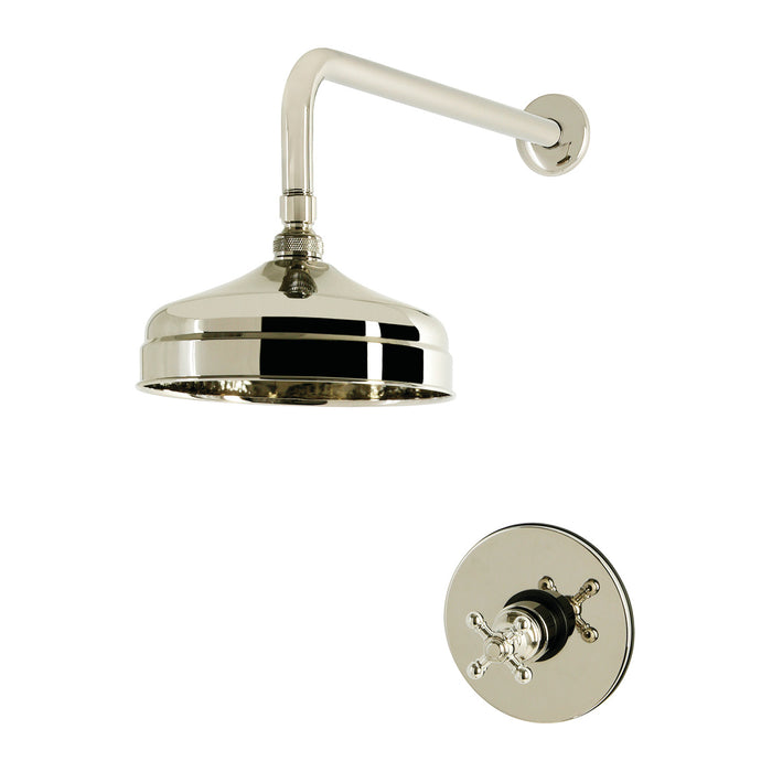 Kingston Metropolitan KB6336BXSO Single-Handle Pressure Balanced Shower Faucet, Polished Nickel