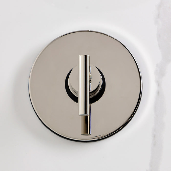 Kingston Sona KB6336CML - Manhattan Single-Handle Pressure Balanced Tub and Shower Faucet, Polished Nickel