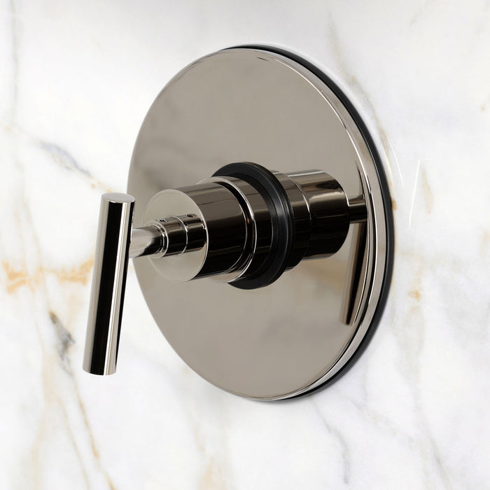 Kingston Manhattan KB6336CMLSO Single-Handle Pressure Balanced Shower Faucet, Polished Nickel