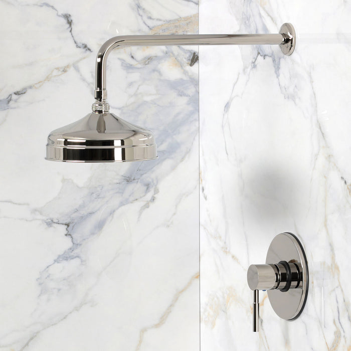 Kingston Concord KB6336DLSO Single-Handle Pressure Balanced Shower Faucet, Polished Nickel