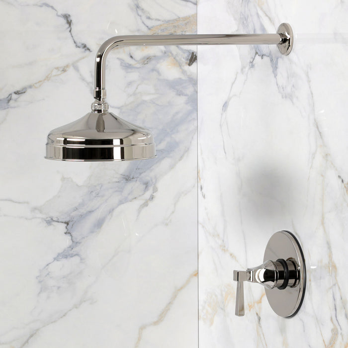 Kingston KB6336DQLSO Single-Handle Pressure Balanced Shower Faucet, Polished Nickel