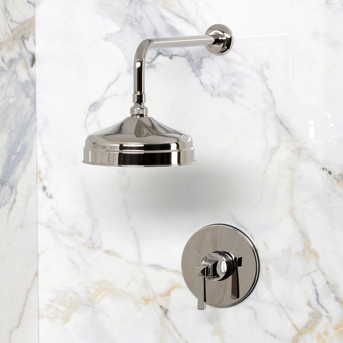 Kingston KB6336DQLSO Single-Handle Pressure Balanced Shower Faucet, Polished Nickel