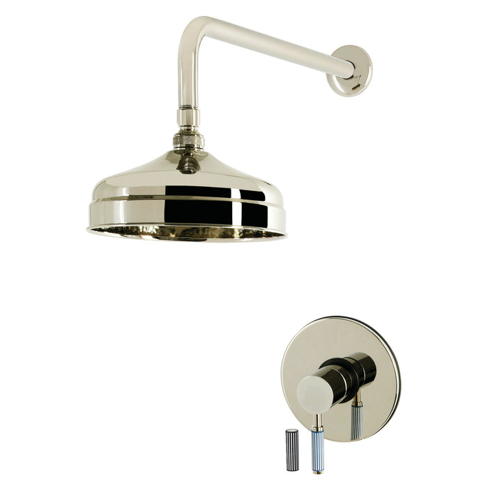 Kingston Verona KB6336KPSSO Single-Handle Pressure Balanced Shower Faucet, Polished Nickel