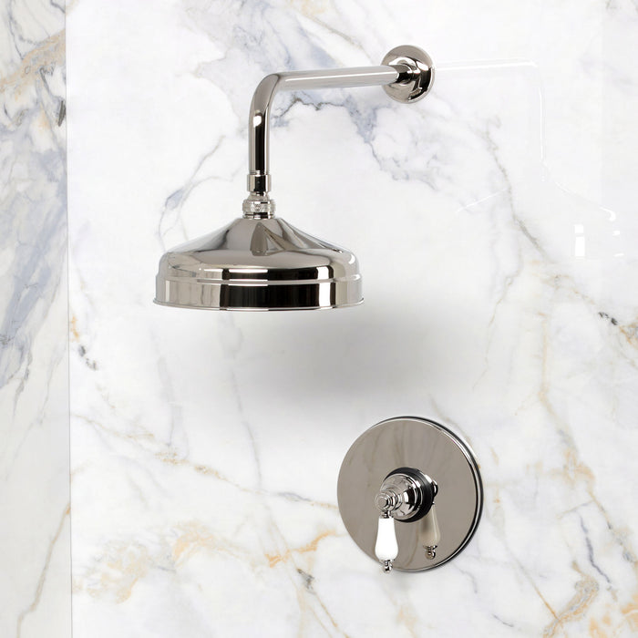 Kingston Victorian KB6336PLSO Single-Handle Pressure Balanced Shower Faucet, Polished Nickel