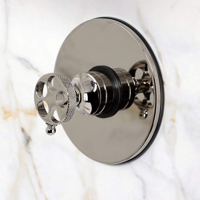 Kingston Webb KB6336RKXSO Single-Handle Pressure Balanced Shower Faucet, Polished Nickel