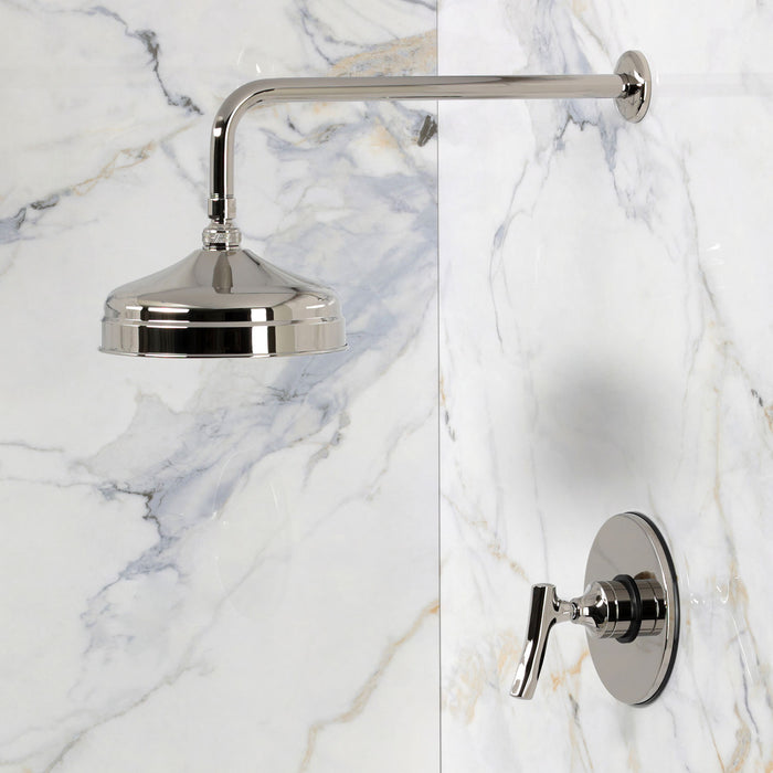 Kingston Hallerbos KB6336TKLSO Single-Handle Pressure Balanced Shower Faucet, Polished Nickel