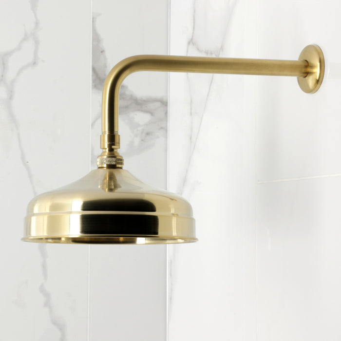 Kingston Tulare KB6337AL - Revival Single-Handle Pressure Balanced Tub and Shower Faucet, Brushed Brass