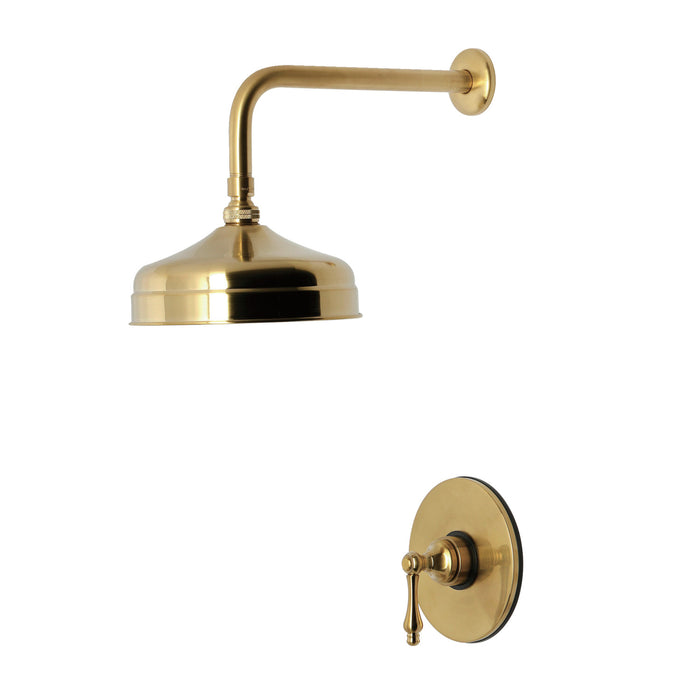 Kingston Heirloom KB6337ALSO - Restoration Single-Handle Pressure Balanced Shower Faucet, Brushed Brass