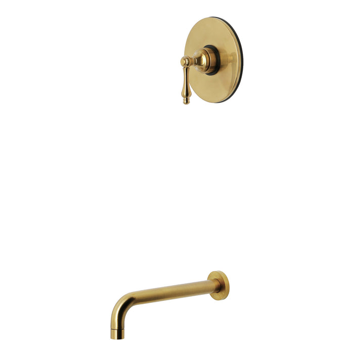 Kingston Tulare KB6337ALTO - Restoration Single-Handle Pressure Balanced Tub Faucet, Brushed Brass