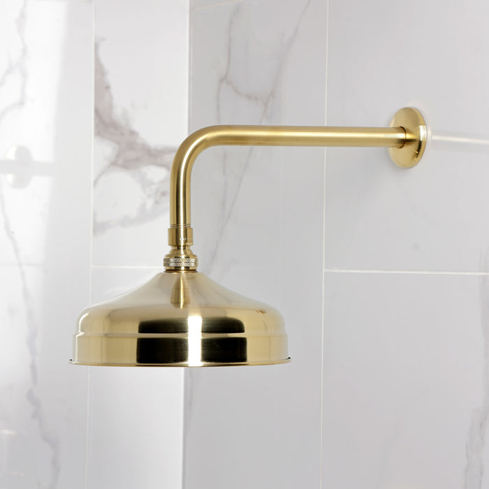 Kingston Heirloom KB6337AXSO - Restoration Single-Handle Pressure Balanced Shower Faucet, Brushed Brass