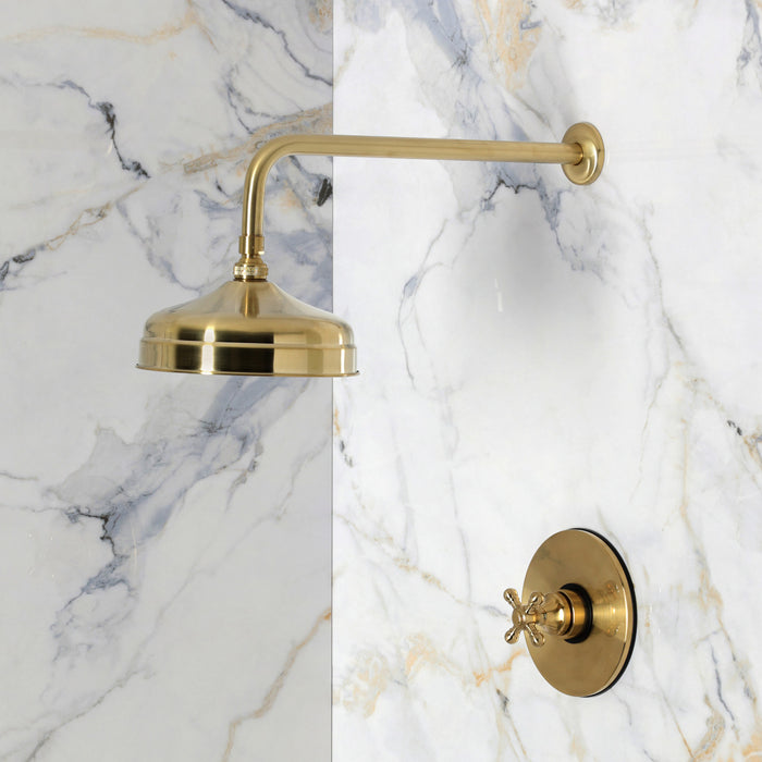 Kingston Heirloom KB6337BXSO - Metropolitan Single-Handle Pressure Balanced Shower Faucet, Brushed Brass