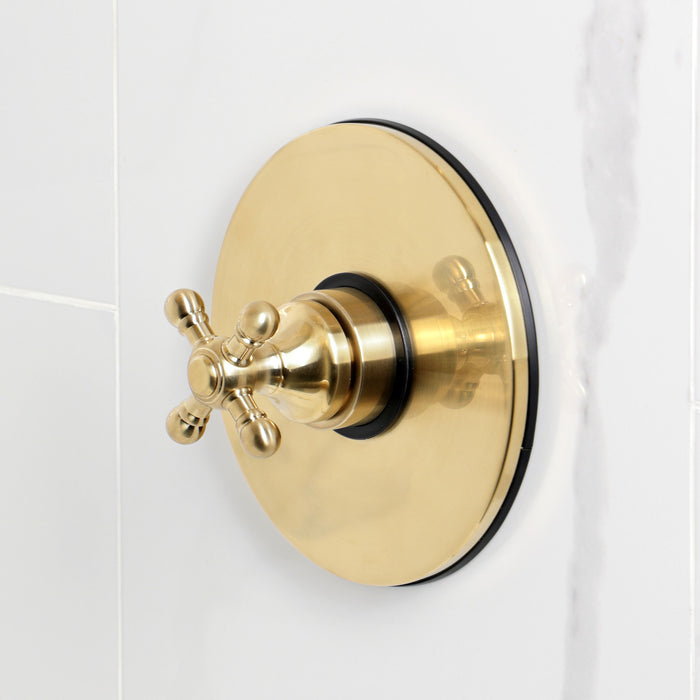Kingston Heirloom KB6337BXSO - Metropolitan Single-Handle Pressure Balanced Shower Faucet, Brushed Brass