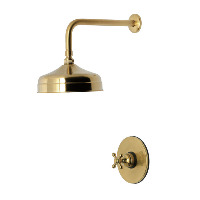 Kingston Heirloom KB6337BXSO - Metropolitan Single-Handle Pressure Balanced Shower Faucet, Brushed Brass