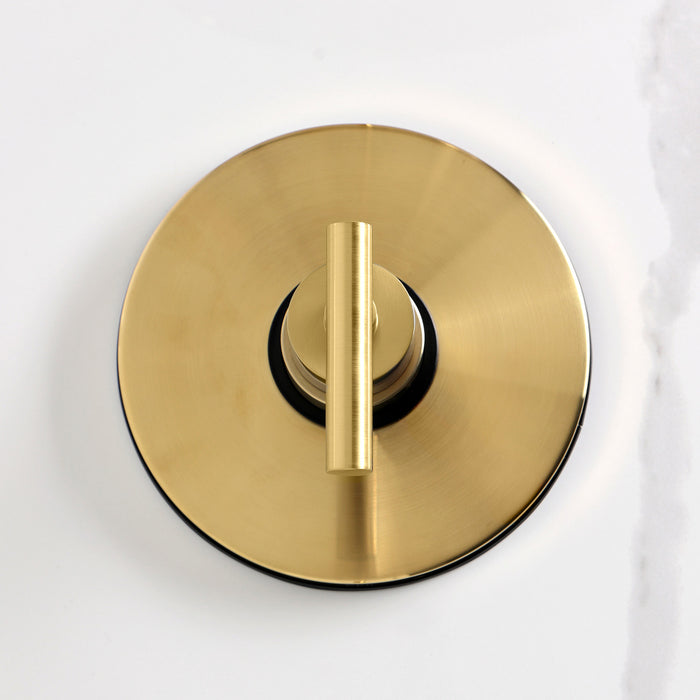 Kingston Sona KB6337CMLTO - Manhattan Single-Handle Pressure Balanced Tub Faucet, Brushed Brass