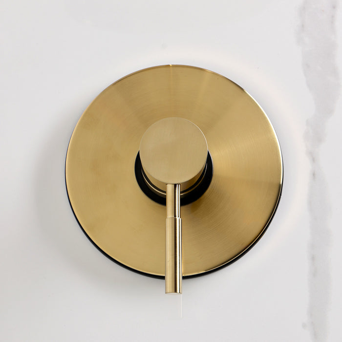 Kingston Sona KB6337DLSO - Concord Single-Handle Pressure Balanced Shower Faucet, Brushed Brass