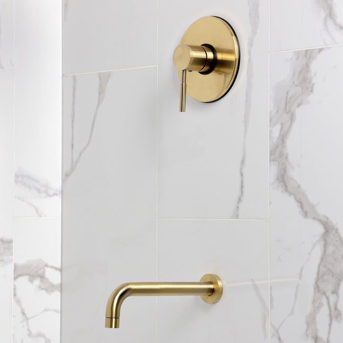 Kingston Sona KB6337DLTO - Concord Single-Handle Pressure Balanced Tub Faucet, Brushed Brass