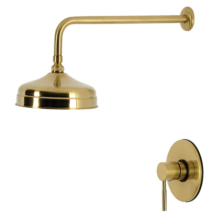 Kingston Concord KB6337DLTSO Single-Handle Pressure Balanced Shower Faucet Trim Only, Brushed Brass