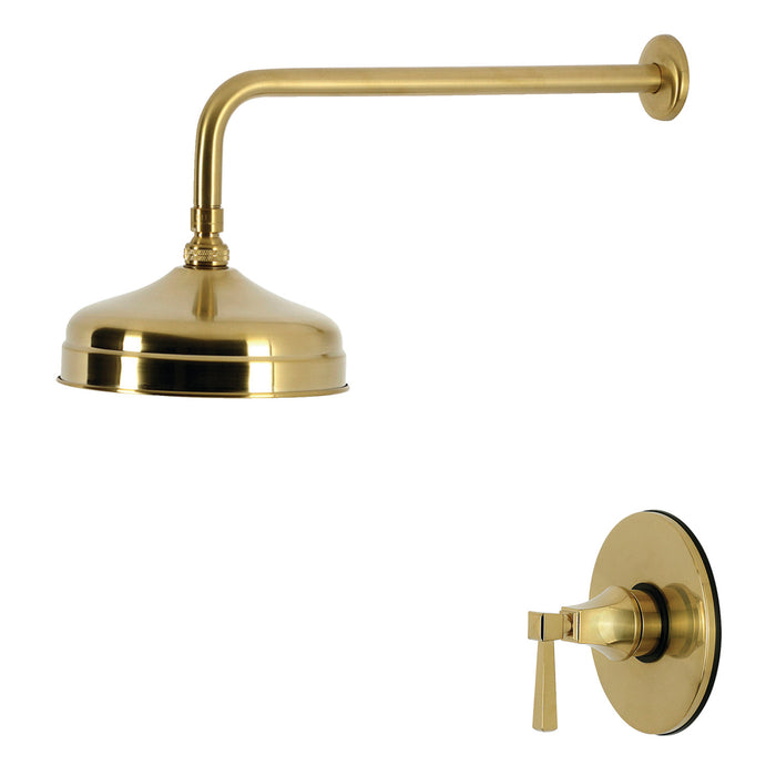 Kingston KB6337DQLSO Single-Handle Pressure Balanced Shower Faucet, Brushed Brass