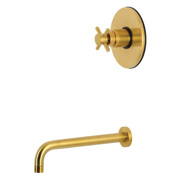 Kingston Sona KB6337DXTO - Concord Single-Handle Pressure Balanced Tub Faucet, Brushed Brass