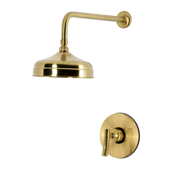 Kingston Hallerbos KB6337TKLSO Single-Handle Pressure Balanced Shower Faucet, Brushed Brass