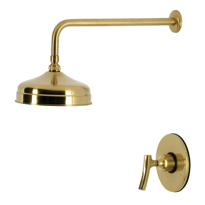 Kingston Hallerbos KB6337TKLSO Single-Handle Pressure Balanced Shower Faucet, Brushed Brass