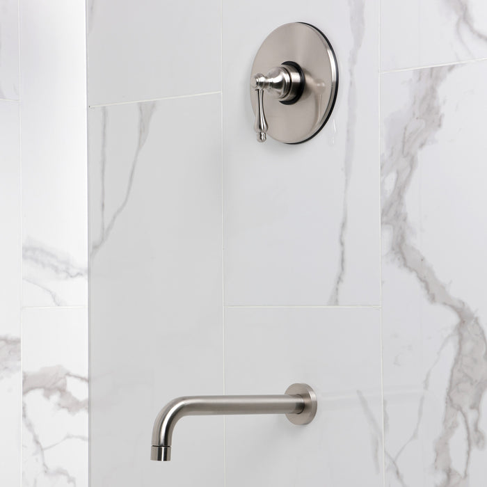 Kingston Tulare KB6338ALTO - Restoration Single-Handle Pressure Balanced Tub Faucet, Brushed Nickel