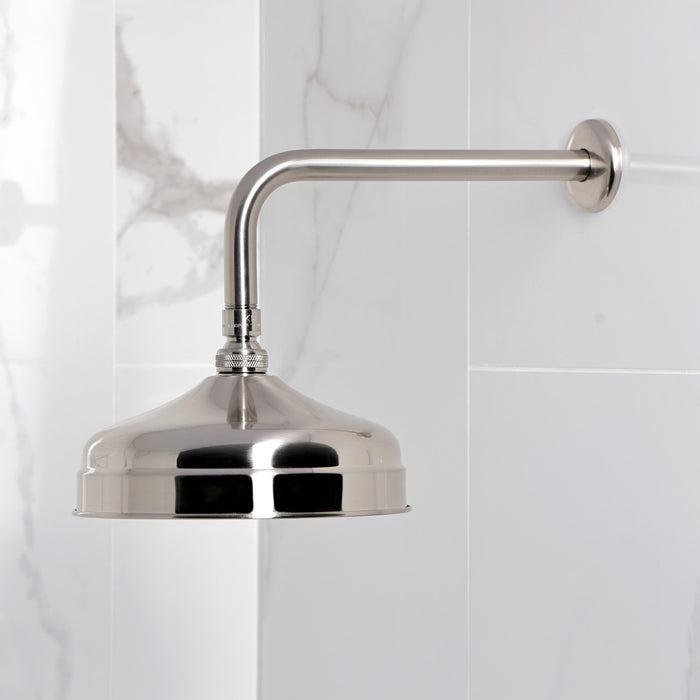 Kingston Tulare KB6338AX - Revival Single-Handle Pressure Balanced Tub and Shower Faucet, Brushed Nickel