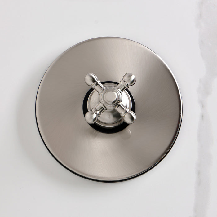 Kingston Heirloom KB6338BXSO - Metropolitan Single-Handle Pressure Balanced Shower Faucet, Brushed Nickel