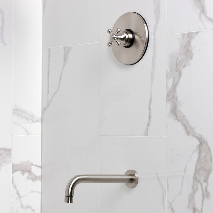 Kingston Tulare KB6338BXTO - Metropolitan Single-Handle Pressure Balanced Tub Faucet, Brushed Nickel