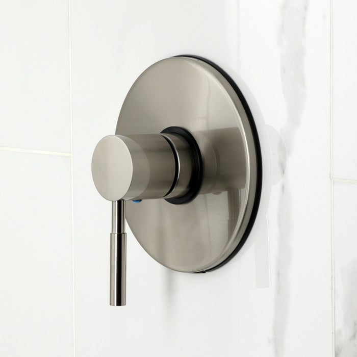 Kingston Sona KB6338DL - Concord Single-Handle Pressure Balanced Tub and Shower Faucet, Brushed Nickel