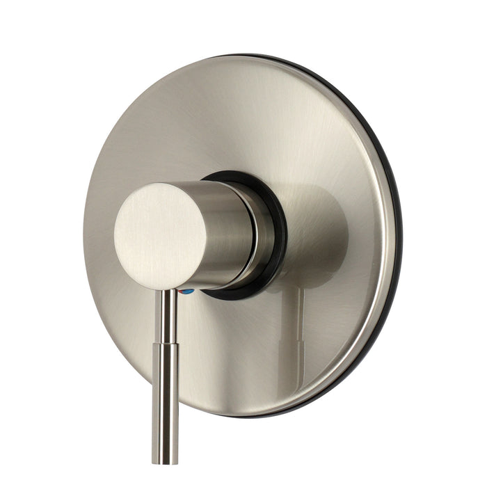 Kingston Concord KB6338DLET Single-Hanele Pressure Balanced Shower Valve Trim Only - Valve Not Included, Brushed Nickel (Valve Not Included)