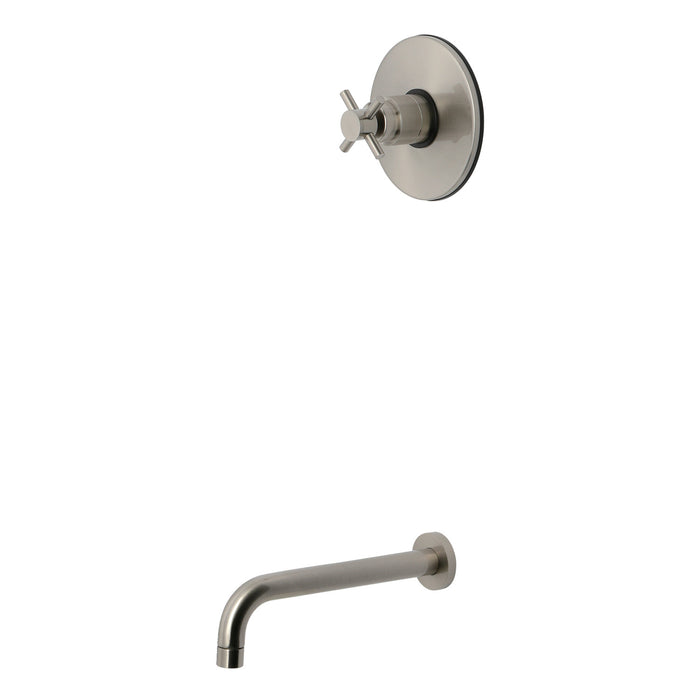 Kingston Sona KB6338DXTO - Concord Single-Handle Pressure Balanced Tub Faucet, Brushed Nickel