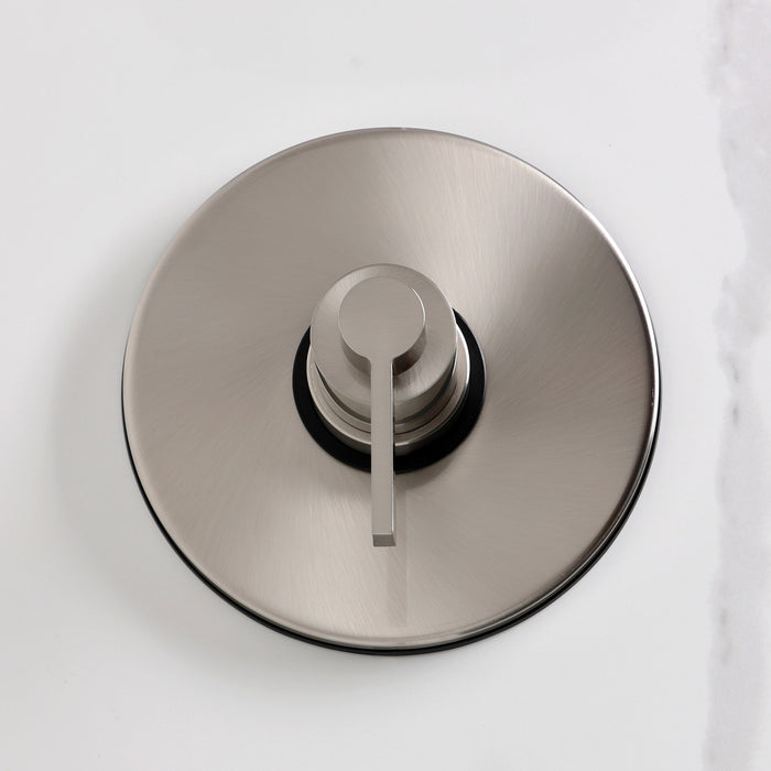 NuvoFusion KB6338NDLTO Single-Handle Pressure Balanced Tub Faucet, Brushed Nickel