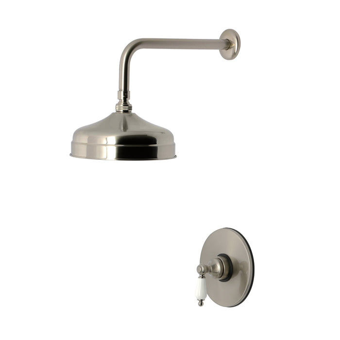 Kingston Heirloom KB6338PLSO - Victorian Single-Handle Pressure Balanced Shower Faucet, Brushed Nickel