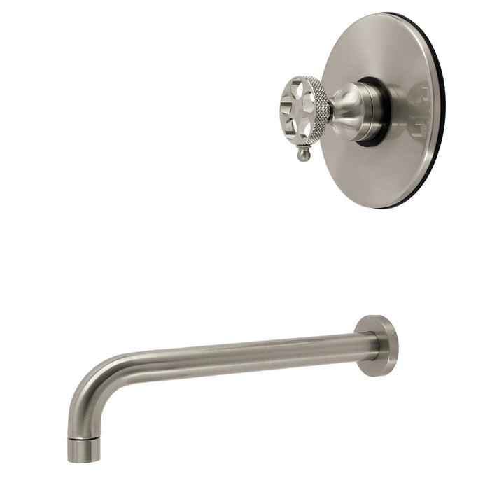 Kingston Webb KB6338RKXTO Single-Handle Pressure Balanced Tub Faucet, Brushed Nickel