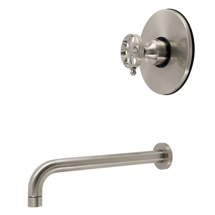 Kingston Belknap KB6338RXTO Single-Handle Pressure Balanced Tub Faucet, Brushed Nickel