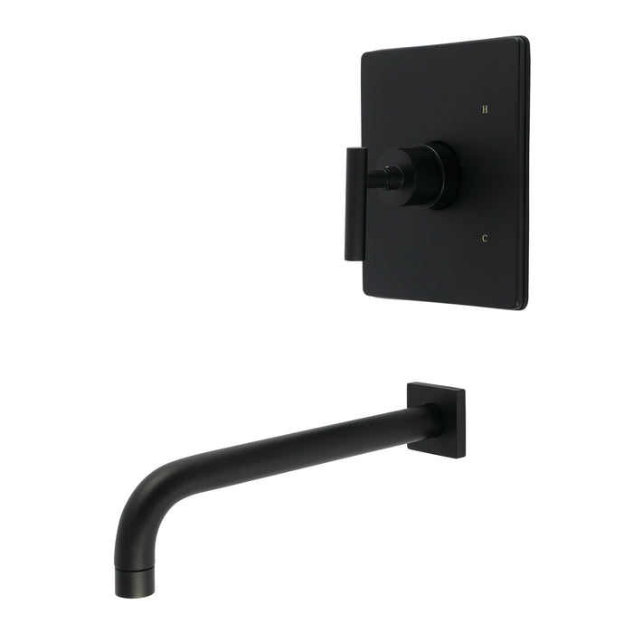 Kingston Sona KB6340CMLTO - Manhattan Single-Handle Pressure Balanced Tub Faucet, Matte Black