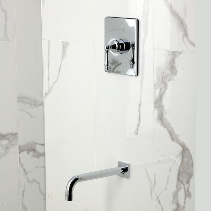 Kingston Tulare KB6341ALTO - Restoration Single-Handle Pressure Balanced Tub Faucet, Polished Chrome