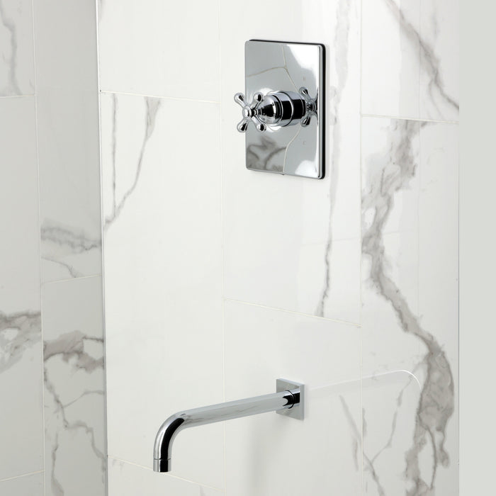 Kingston Tulare KB6341AXTO - Restoration Single-Handle Pressure Balanced Tub Faucet, Polished Chrome