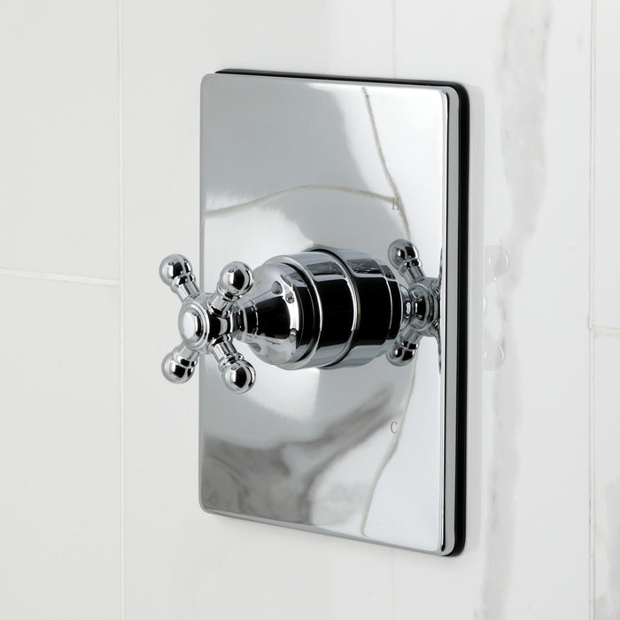 Kingston Tulare KB6341BXTO - Metropolitan Single-Handle Pressure Balanced Tub Faucet, Polished Chrome