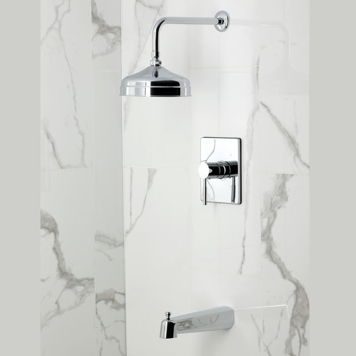 Kingston Sona KB6341DL - Concord Single-Handle Pressure Balanced Tub and Shower Faucet, Polished Chrome