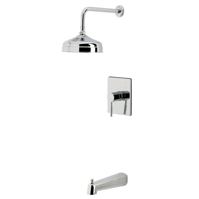 Kingston Sona KB6341DL - Concord Single-Handle Pressure Balanced Tub and Shower Faucet, Polished Chrome