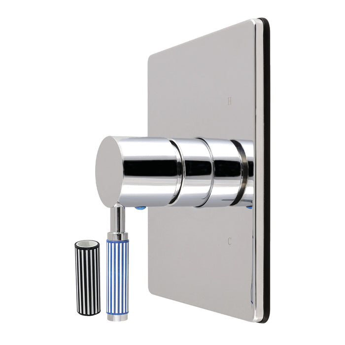 Kingston Verona KB6341KPSE Single-Handle Pressure Balanced Tub and Shower Faucet Valve and Trim Kit, Polished Chrome (Valve Included)