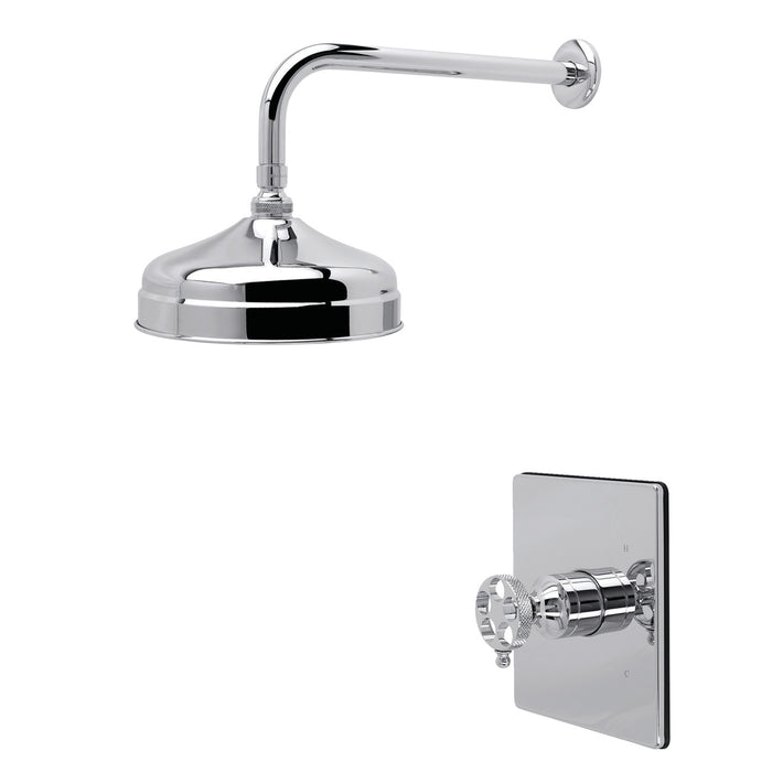 Kingston Webb KB6341RKXSO Single-Handle Pressure Balanced Shower Faucet, Polished Chrome