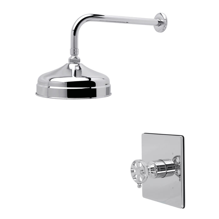 Kingston Belknap KB6341RXSO Single-Handle Pressure Balanced Shower Faucet, Polished Chrome
