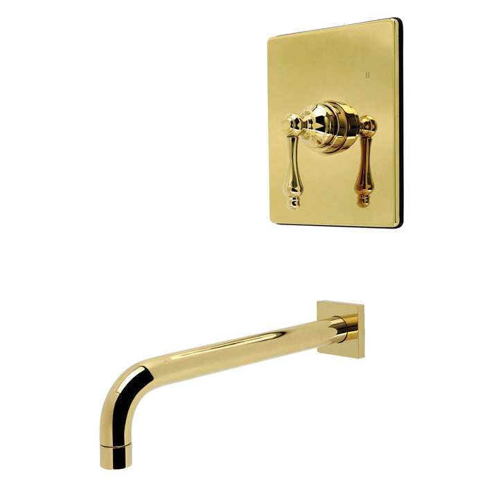 Kingston Tulare KB6342ALTO - Restoration Single-Handle Pressure Balanced Tub Faucet, Polished Brass