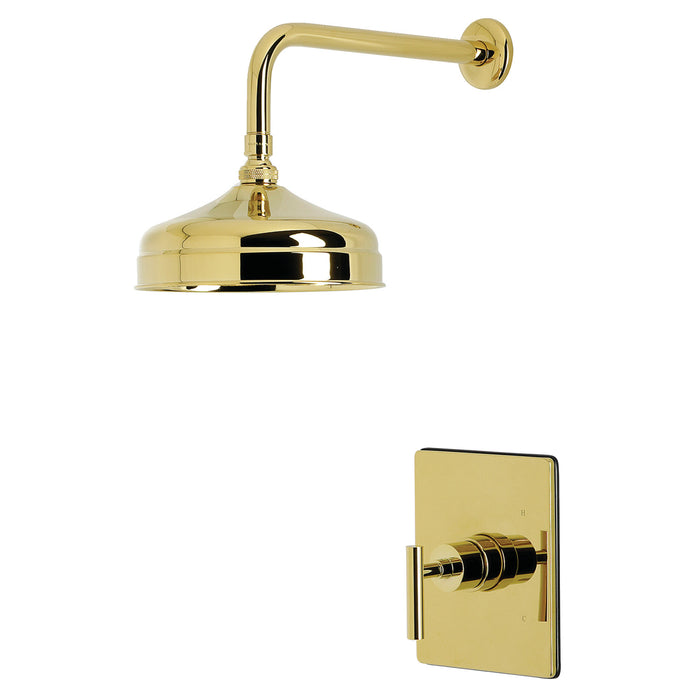 Kingston Manhattan KB6342CMLSO Single-Handle Pressure Balanced Shower Faucet, Polished Brass
