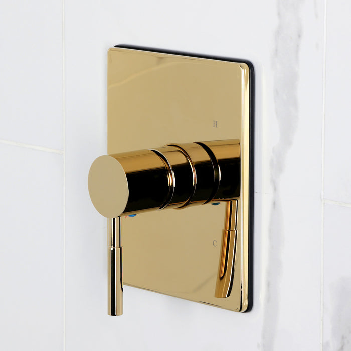 Kingston Sona KB6342DLTO - Concord Single-Handle Pressure Balanced Tub Faucet, Polished Brass