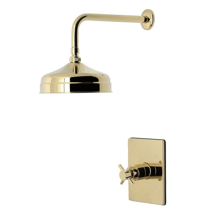 Kingston Sona KB6342DXSO - Concord Single-Handle Pressure Balanced Shower Faucet, Polished Brass